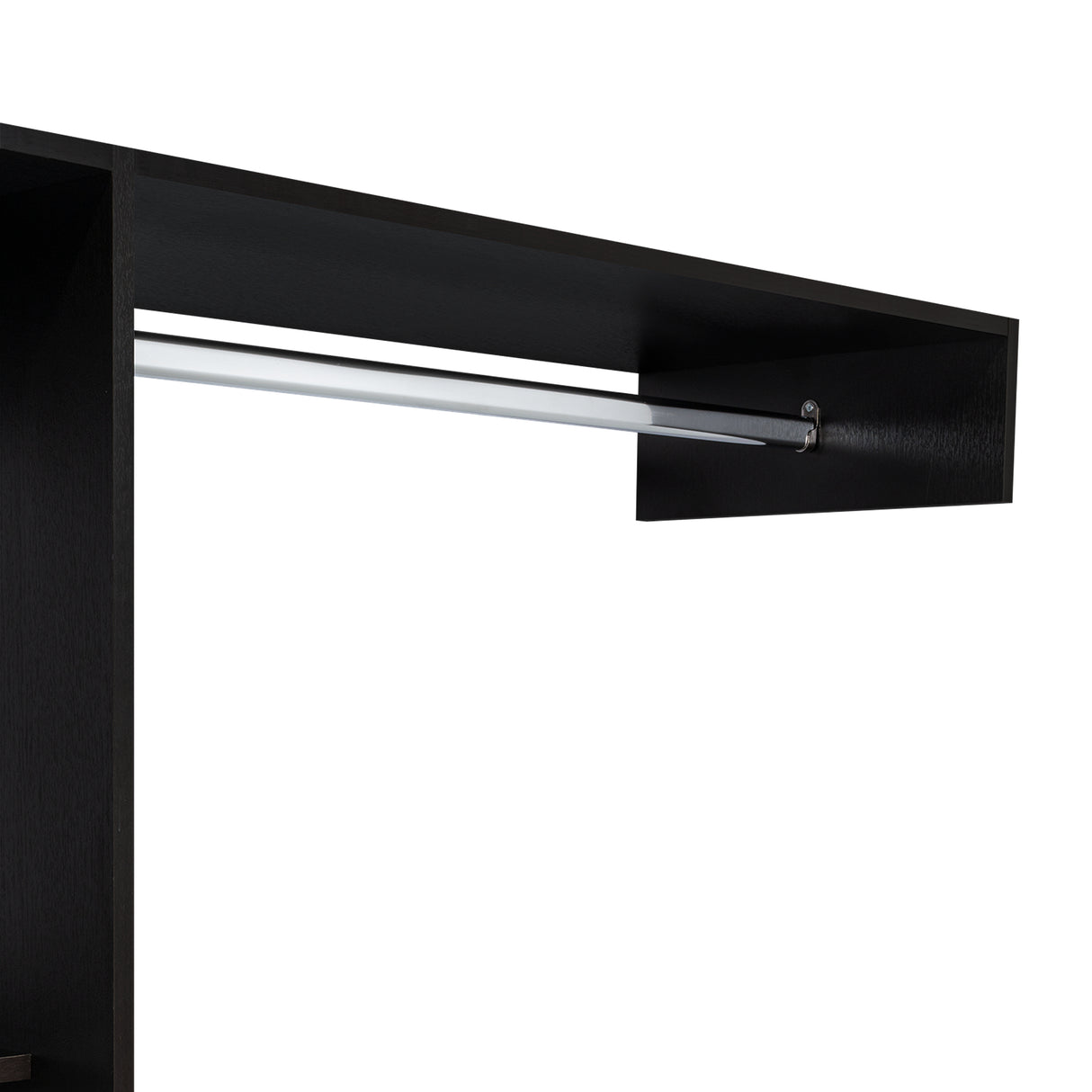 Closet Manchester Wengue 150x210cm con 1 Cajones con 4 Entrepaños - Closets | Bylmo