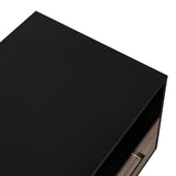 Rack de TV Wema Wengue 130x49cm Para TV Hasta 58 Pulgadas con Tres Cajones - Muebles de TV | Bylmo