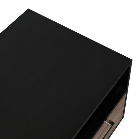 Rack de TV Wema Wengue 130x49cm Para TV Hasta 58 Pulgadas con Tres Cajones - Muebles de TV | Bylmo