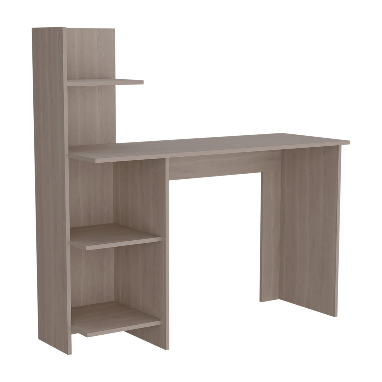 Escritorio Vilna Bardolino 120x121cm sin Cajones y con Organizador de Libros - Escritorios | Bylmo