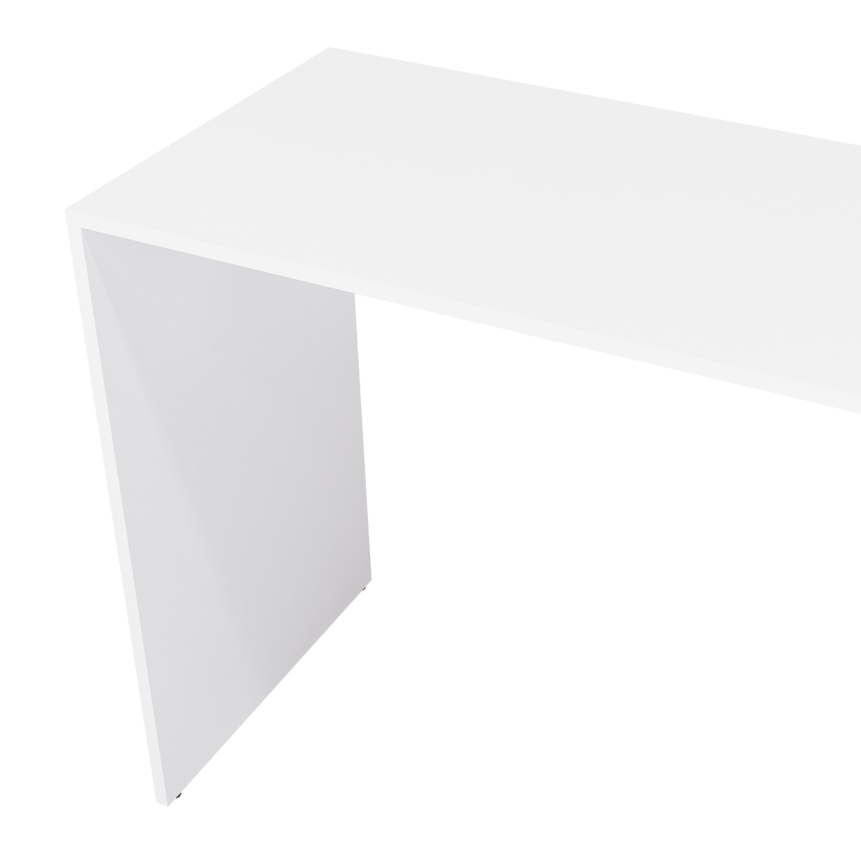 Escritorio en L Axis Blanco 151.5x76.5cm sin Cajones y con Organizador de Libros - Escritorios y Archivadores | Bylmo