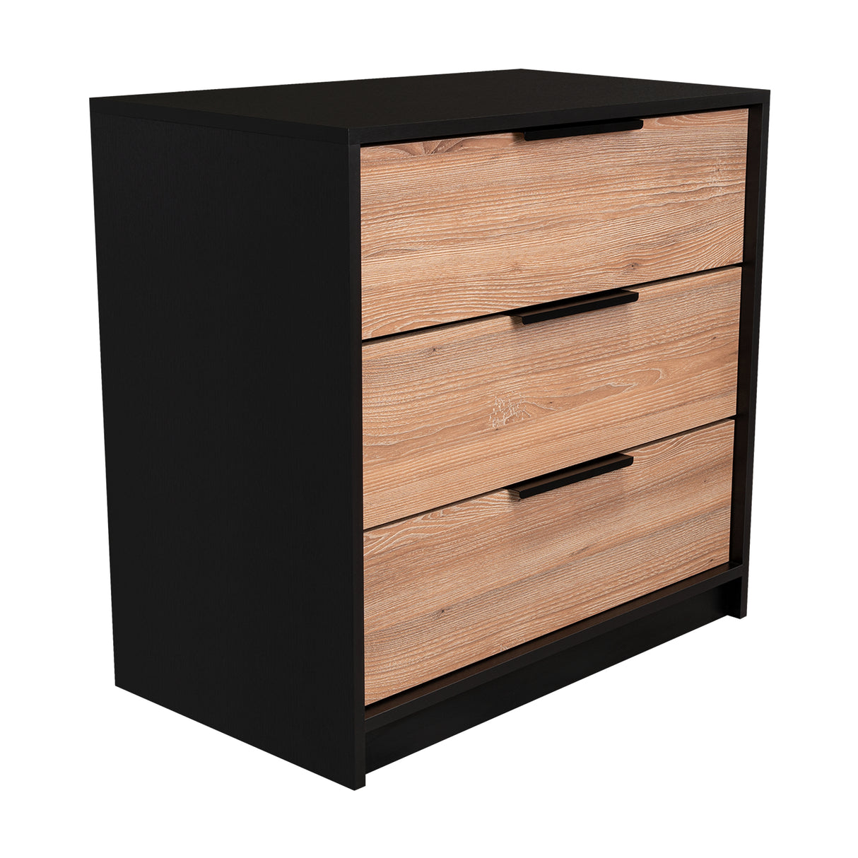 Bife Kaia Wengue 70x70cm De Tres Hileras con Tres Cajones - Cajoneras y Comodas | Bylmo