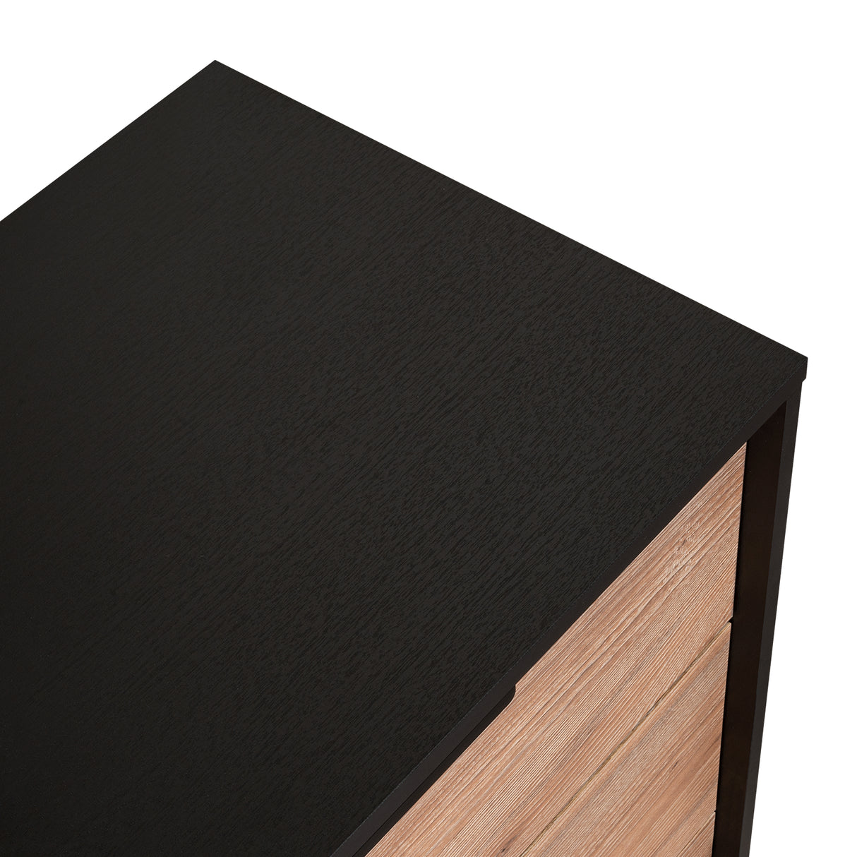 Bife Kaia Wengue 70x70cm De Tres Hileras con Tres Cajones - Cajoneras y Comodas | Bylmo