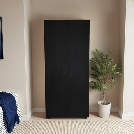 Closet Tera Wengue 80x180cm con Dos Puertas - CLOSETS | Bylmo