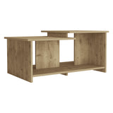 Mesa de Centro Wema Macadamia 89.3x41.6cm Rectangular - MESAS DE CENTRO | Bylmo