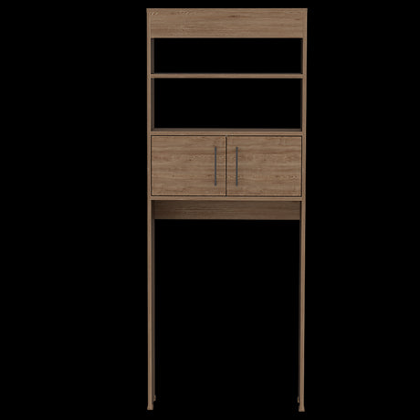 Ahorrador de Espacio para Baño Madrid Miel 62.4x160cm sin Cajones y con Un Entrepaño - OTROS MUEBLES PARA BANHO | Bylmo