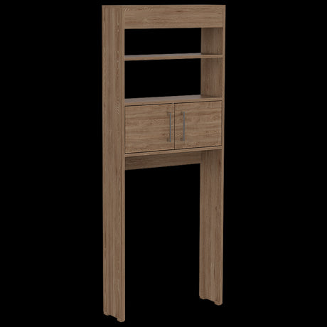 Ahorrador de Espacio para Baño Madrid Miel 62.4x160cm sin Cajones y con Un Entrepaño - OTROS MUEBLES PARA BANHO | Bylmo