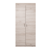 Alacena Varese Ceniza 70x161cm con Dos Puertas - Alacenas y Muebles Microondas | Bylmo