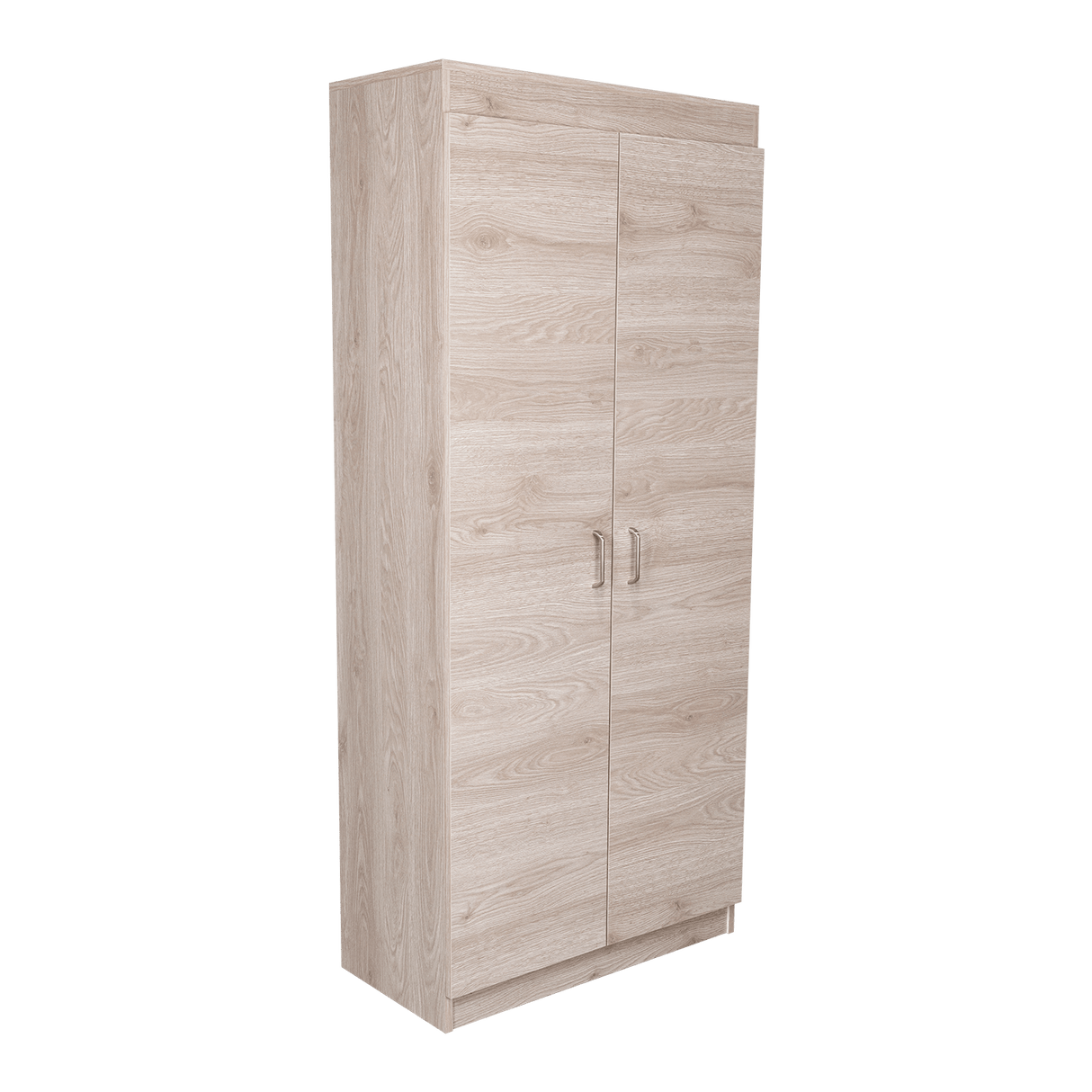 Alacena Varese Ceniza 70x161cm con Dos Puertas - Alacenas y Muebles Microondas | Bylmo