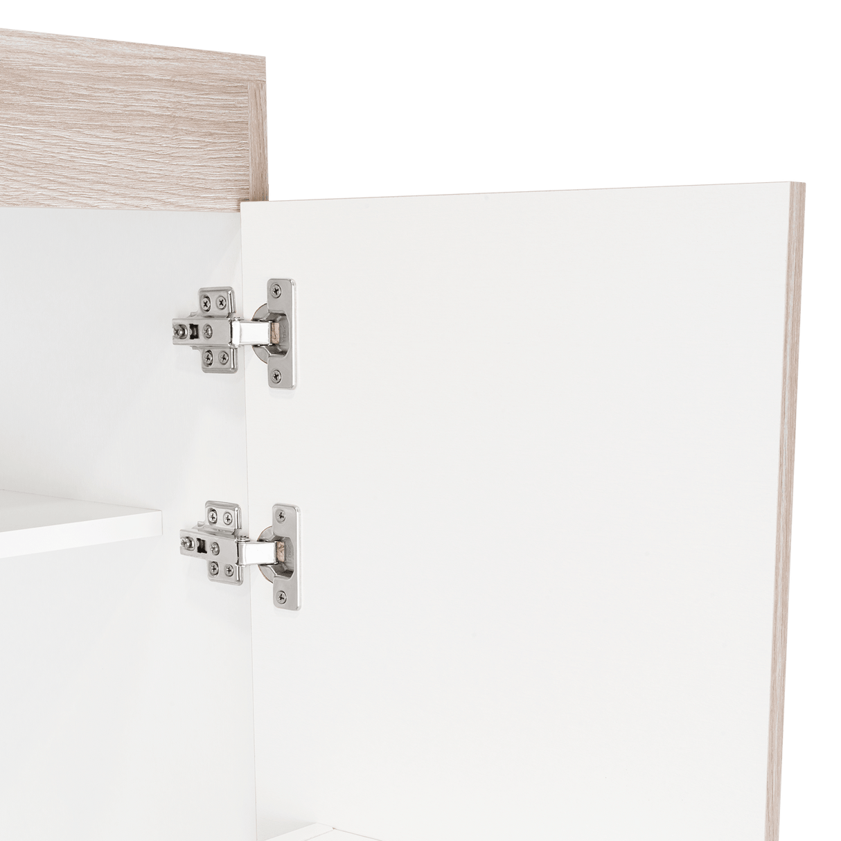 Alacena Varese Ceniza 70x161cm con Dos Puertas - Alacenas y Muebles Microondas | Bylmo