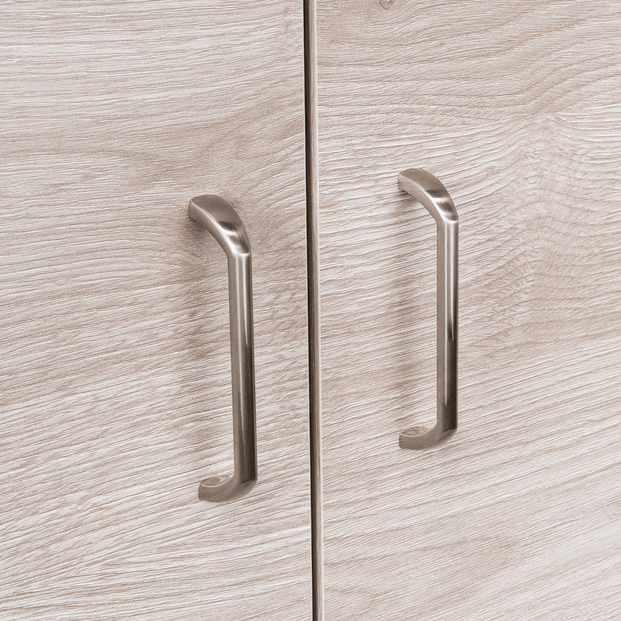 Alacena Varese Ceniza 70x161cm con Dos Puertas - Alacenas y Muebles Microondas | Bylmo