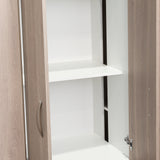 Closet Bariloche Blanco Positano 170.3x180cm con Seis Puertas y con Dos Cajones - CLOSETS | Bylmo