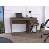 Escritorio Ibare Milan 120 cm con Dos Cajones y Entrepaños - Escritorios | Bylmo