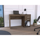 Escritorio Ibare Milan 120 cm con Dos Cajones y Entrepaños - Escritorios | Bylmo