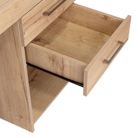 Escritorio Ibare Duna 120 cm con Dos Cajones y Entrepaños - Escritorios | Bylmo