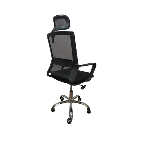 Silla Gerencial Brooklyn Negro 50 x 50 cm Ergonómica - SILLAS DE OFICINA | Bylmo