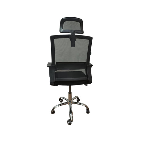 Silla Gerencial Brooklyn Negro 50 x 50 cm Ergonómica - SILLAS DE OFICINA | Bylmo