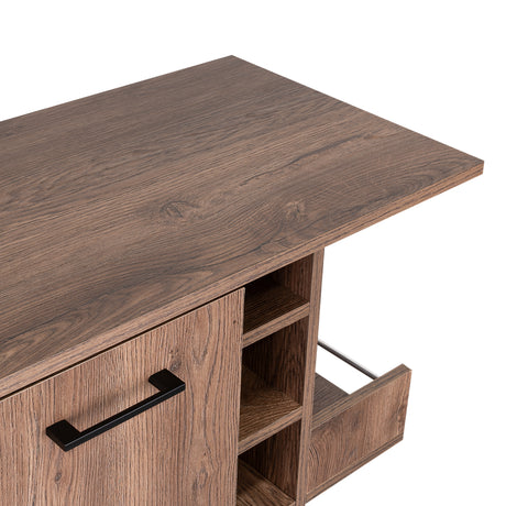 Bar Andorra Bellota 60x82cm con Un Cajón y con Seis Portabotellas - Bares | Bylmo