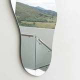 Espejo de Pared Aries Plateado 65x150cm Asimetrico sin Marco - Espejos Decorativos | Bylmo