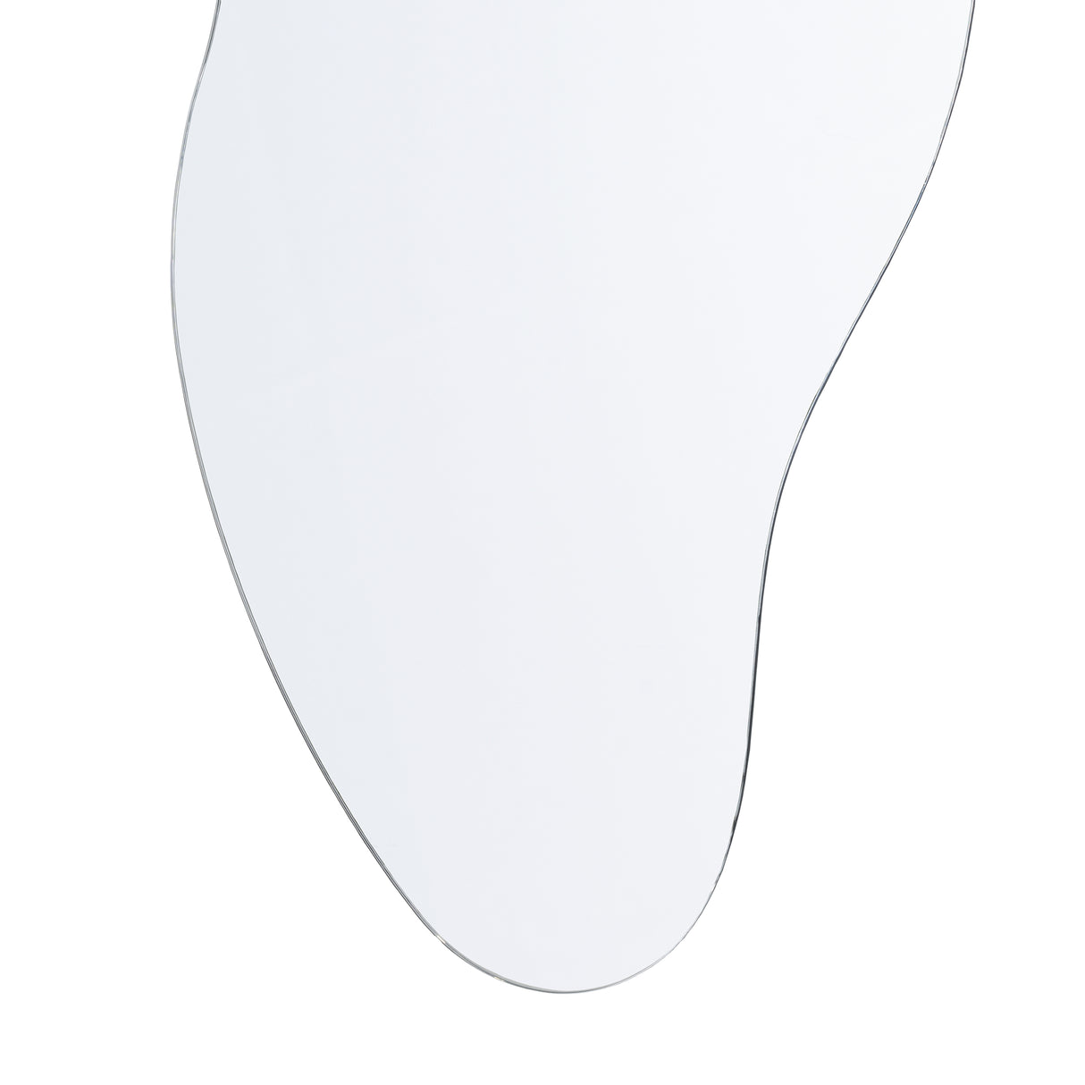 Espejo de Pared Aries Plateado 65x150cm Asimetrico sin Marco - Espejos Decorativos | Bylmo