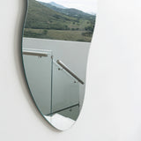 Espejo de Pared Blue Plateado 150x60cm Asimetrico sin Marco - Espejos Decorativos | Bylmo