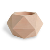 Matera de mesa Adara Petty Nude 7x7cm de Cemento Hexagonal de 0.2 Litros - Jardineria | Bylmo