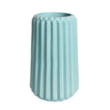 Florero Adamaris Aguamarina 7x15cm de 0.37 Litros con Acabado Mate - Jardineria | Bylmo