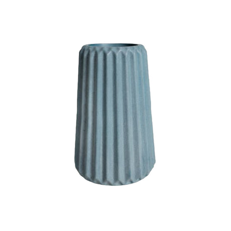 Florero Adamaris Azul Petróleo 7x15cm de 0.37 Litros con Acabado Mate - Jardineria | Bylmo