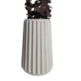 Florero Adamaris Mármol Rosa 7x15cm de 0.37 Litros con Acabado Mate - Jardineria | Bylmo