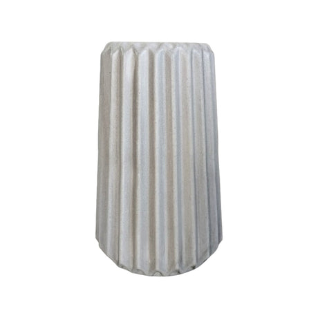 Florero Adamaris Gris 7x15cm de 0.37 Litros con Acabado Mate - Jardineria | Bylmo