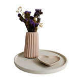 Florero Adamaris Nude 7x15cm de 0.37 Litros con Acabado Mate - Jardineria | Bylmo