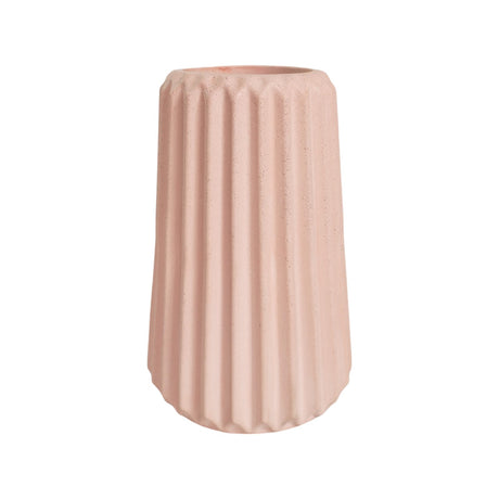 Florero Adamaris Palo de Rosa 7x15cm de 0.37 Litros con Acabado Mate - Jardineria | Bylmo