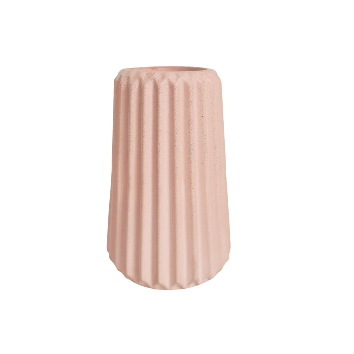 Florero Adamaris Palo de Rosa 7x15cm de 0.37 Litros con Acabado Mate - Jardineria | Bylmo