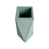 Florero Alice Verde Oliva 7x20cm de 0.37 Litros con Acabado Mate - Jardineria | Bylmo