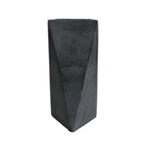 Florero Alice Gris Oscuro 7x20cm de 0.37 Litros con Acabado Mate - Jardineria | Bylmo