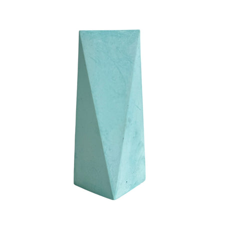 Florero Alice Aguamarina 7x20cm de 0.37 Litros con Acabado Mate - Jardineria | Bylmo