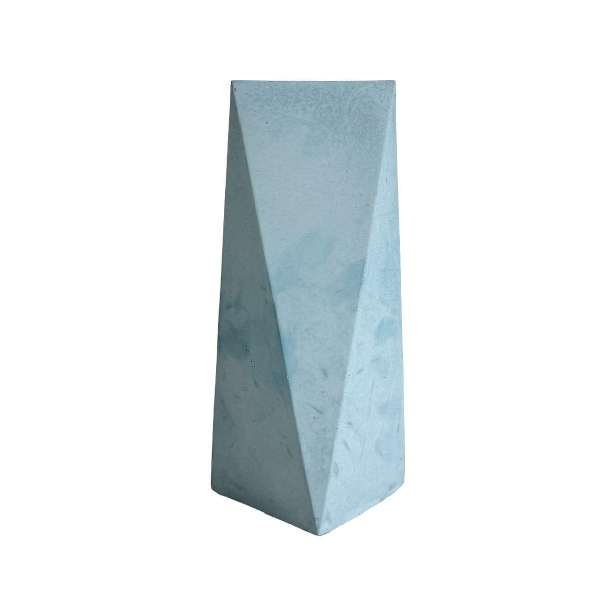 Florero Alice Azul Petróleo 7x20cm de 0.37 Litros con Acabado Mate - Jardineria | Bylmo