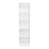 Estantería Home Blanco 45x181cm con Cinco Compartimientos