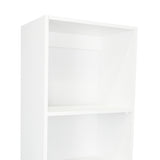 Estantería Home Blanco 45x181cm con Cinco Compartimientos - Bibliotecas y Estanterías | Bylmo