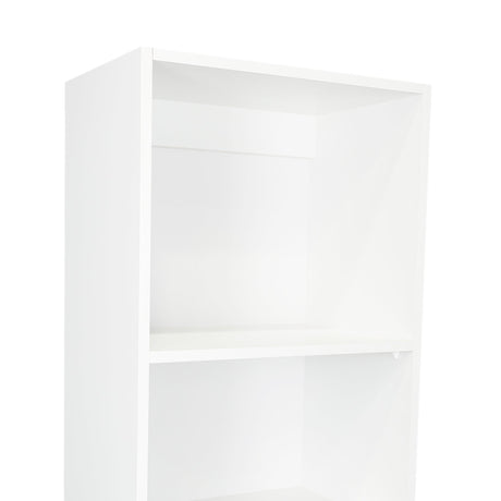 Estantería Home Blanco 45x181cm con Cinco Compartimientos