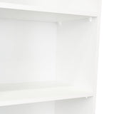 Estantería Home Blanco 45x181cm con Cinco Compartimientos
