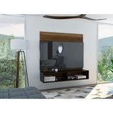 Panel de TV Classic Caramelo 138x135cm Para TV Hasta 60 Pulgadas sin Cajones - Muebles de TV | Bylmo