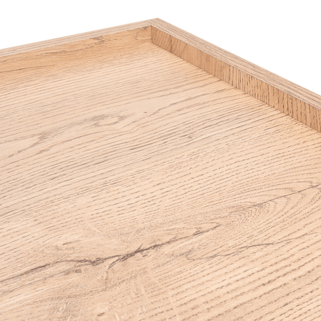 Mesa de Noche Flotante Boa Macadamia 35x25cm con Un Cajón - Mesas de Noche | Bylmo