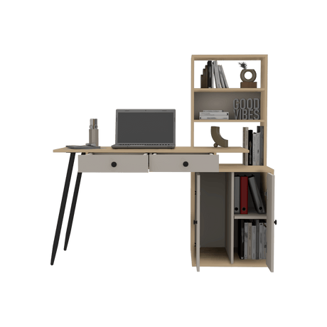 Escritorio Alfari Duna 60x135cm MDP 1 año garantía 30kg capacidad - Escritorios | Bylmo