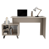 Escritorio Leira 151.5x75.6 Ceniza 5 años Garantía MDP Moderno - Escritorios | Bylmo