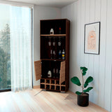 Bar Esquinero Fraktal Habano 65.8x180cm Moderno - Bares | Bylmo