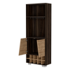 Bar Esquinero Fraktal Habano 65.8x180cm Moderno