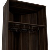 Bar Esquinero Fraktal Habano 65.8x180cm Moderno - Bares | Bylmo