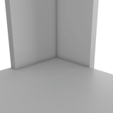 Isla de Cocina Cala 70x103 Blanco Onix Moderno - Barras y Muebles Auxiliares | Bylmo