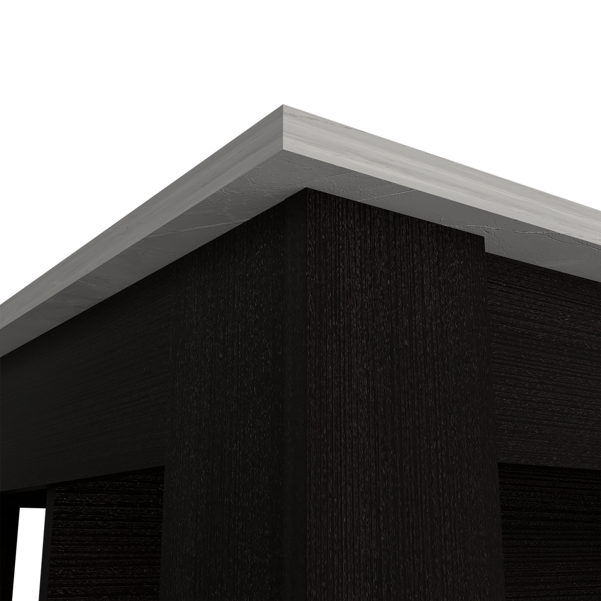 Isla de Cocina Cala 70x103 Wengue Ibiza 2 Entrepaños Moderna - Barras y Muebles Auxiliares | Bylmo